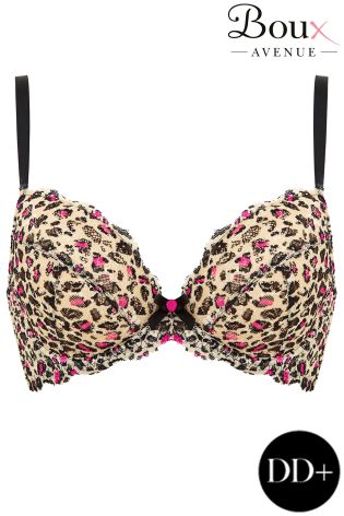 Boux Avenue Animal Plunge Bra DD+